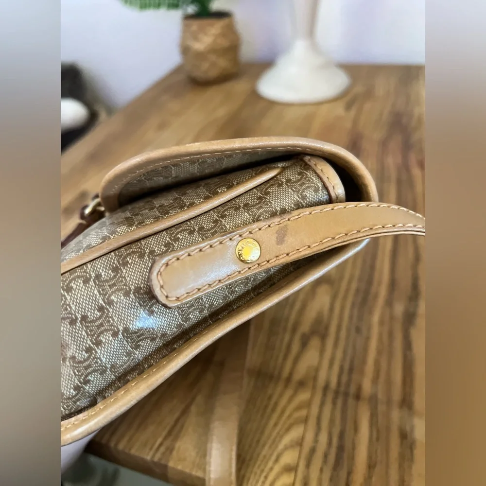 Celine Triomphe Macadam Mini Crossbody Bag - Picture 4 of 15